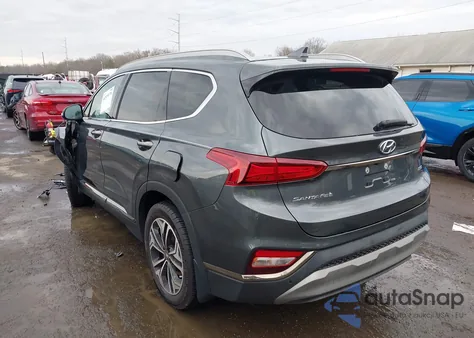 2020 Hyundai Santa Fe Limited 2.0T из США, поврежденный, VIN 5NMS53AA2LH222059